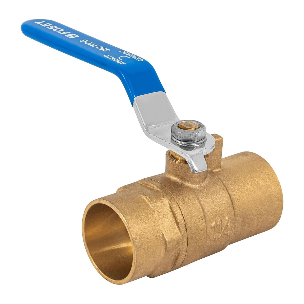 Foset ESSO-1-1/4, Válvula de esfera de 1 1/4", soldable