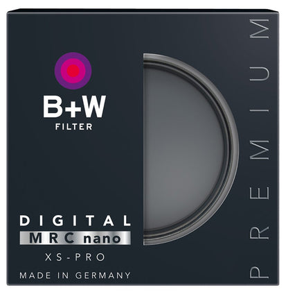 B+W 52 mm 0.9 – 8 x múltiple Revestimiento Nano Filtro de Lente de la cámara, Gris (66 – 1089176)