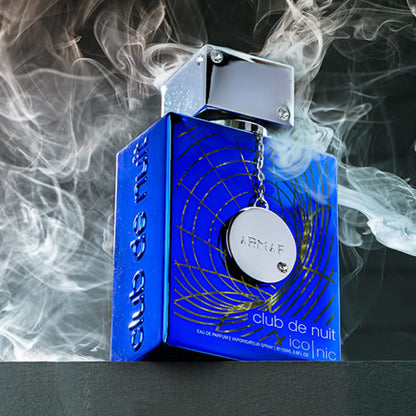 Club De Nuit Iconic Blue by Armaf for Men - 3.6 oz EDP Spray