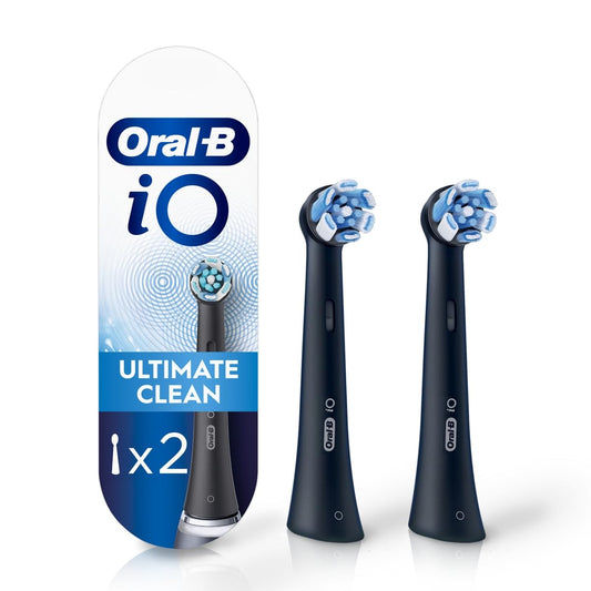 Oral-B Repuesto Cepillo Dental Eléctrico iO Ultimate Clean, 2 Uds