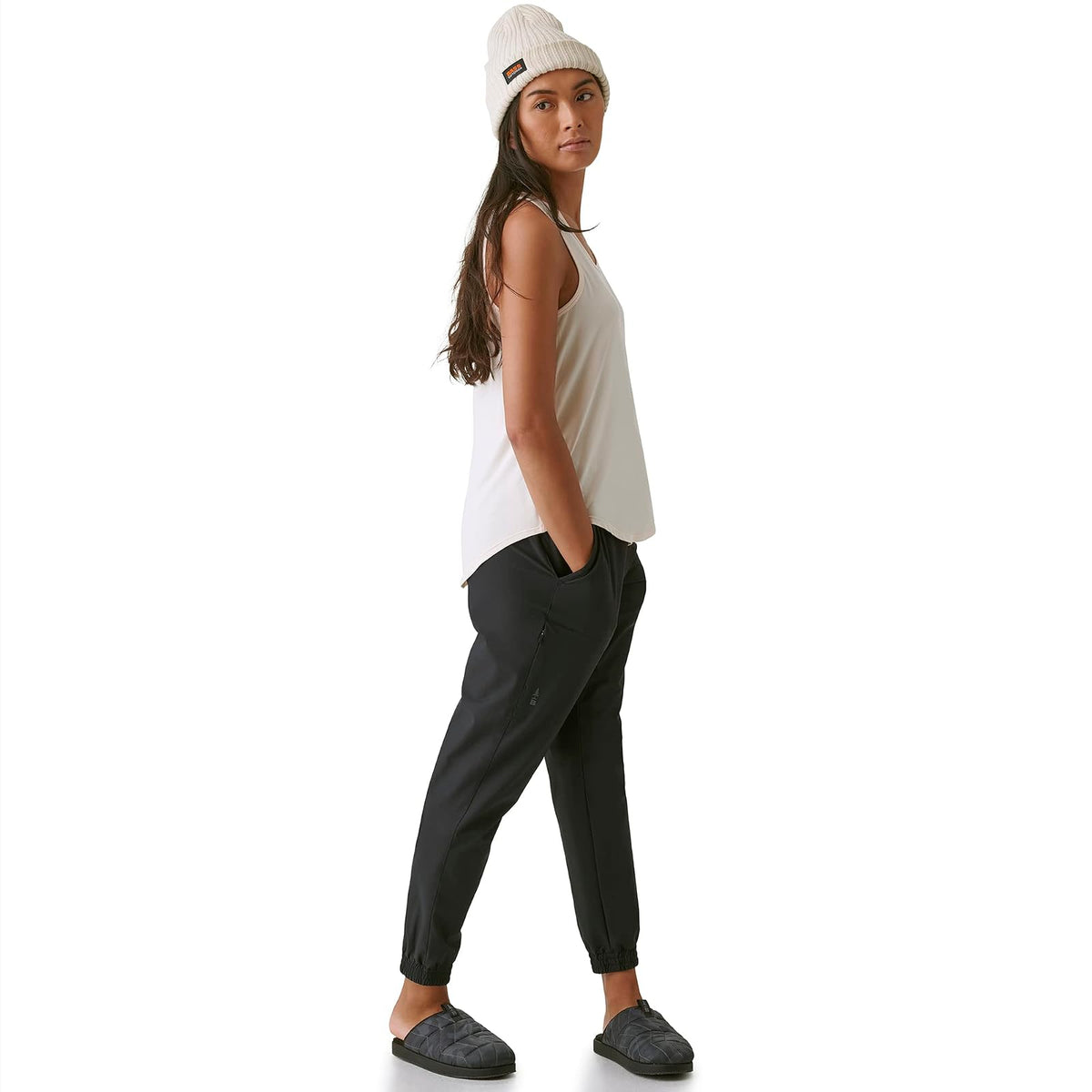 BASS OUTDOOR Pantalón Tela para Mujer Pantalones para Mujer