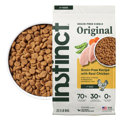 Alimento Instinct Original para perro, sin cereales, sabor res, pollo o salmón - Pollo - 10.21 KG