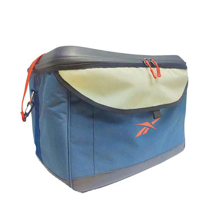 Reebok - Hielera, Capacidad de 50 latas, Edicion Glacier, Color Azul/Rojo