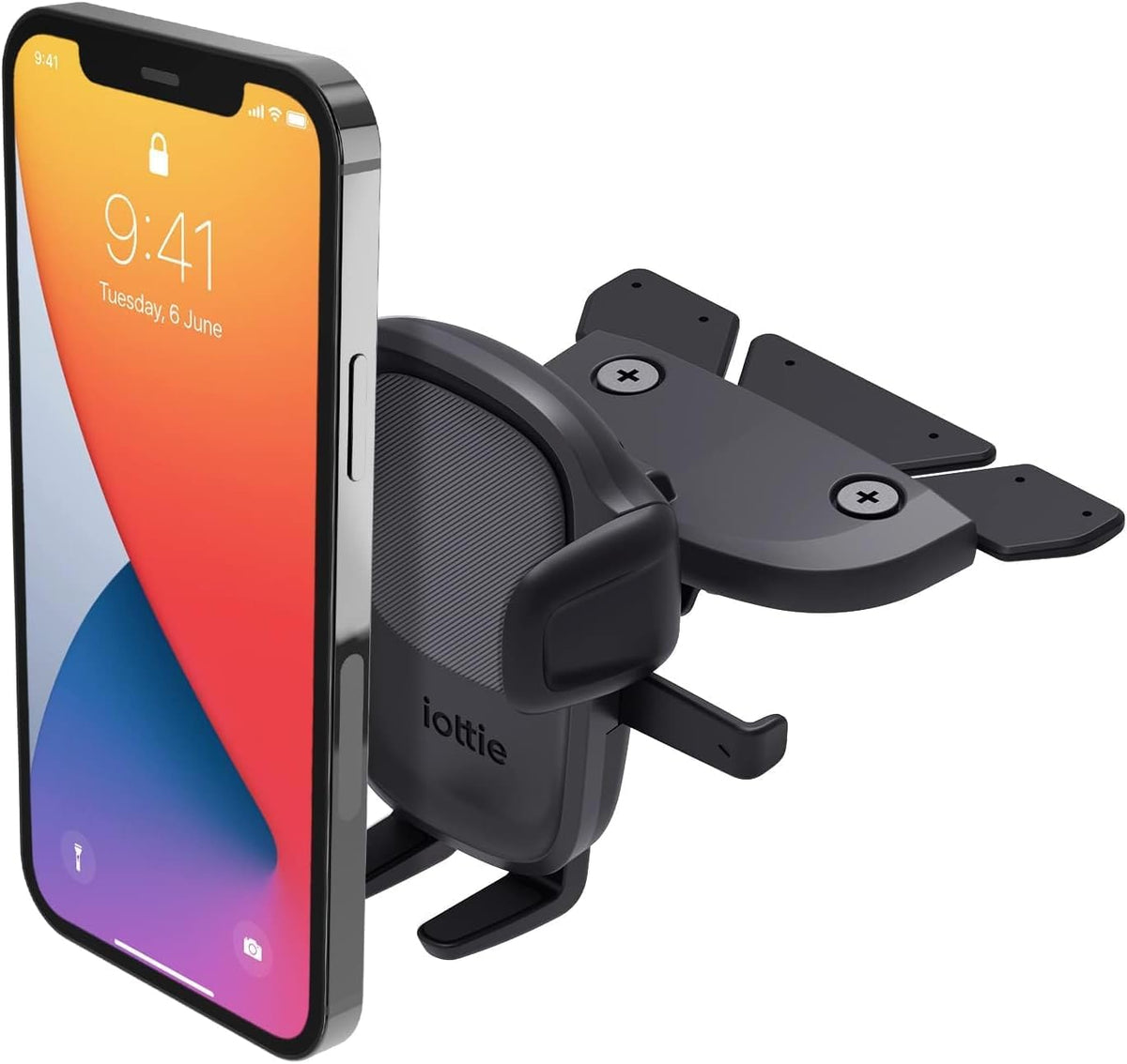 iOttie Easy One Touch 5 - Soporte Universal para teléfono de Automóvil para iPhone, Google, Samsung, Moto, Huawei, Nokia, LG y Todos los demás teléfonos Inteligentes