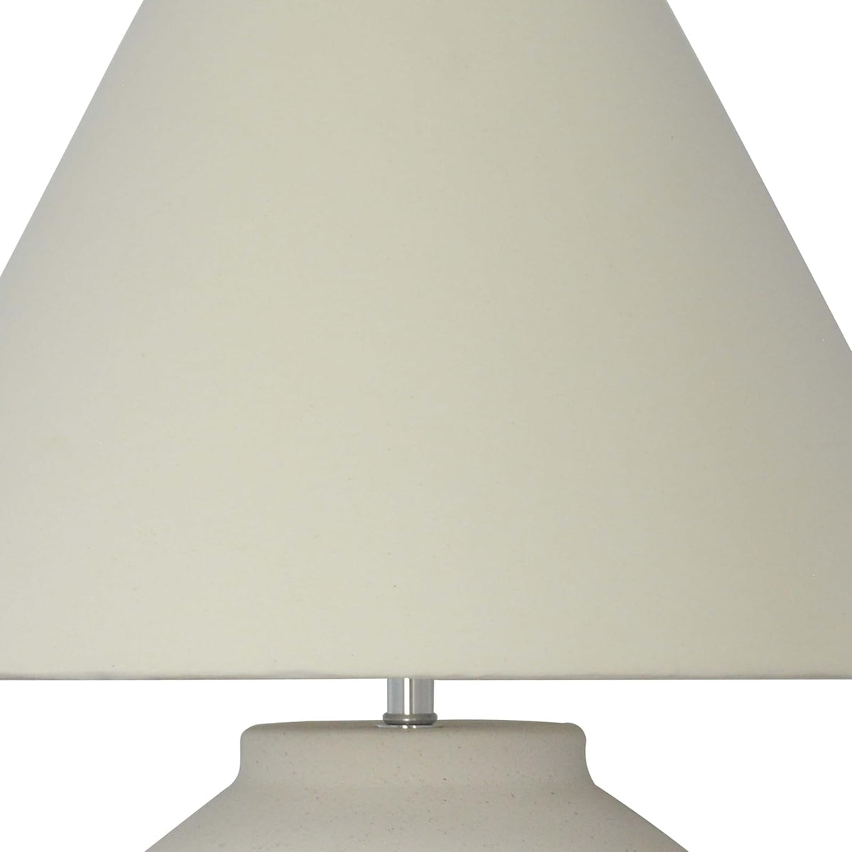 Luzerna CM-0206 Lámpara De Mesa Fagu Grande, Color Escarcha Mate, 1 Unidad