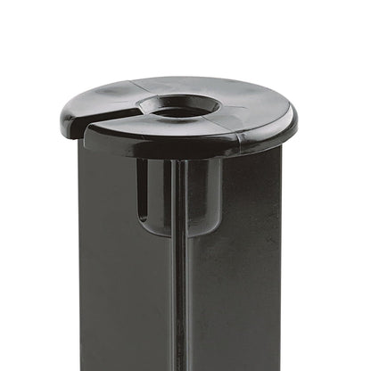 Kichler 15575BK - Estaca de luz exterior de 8 pulgadas con acabado negro,