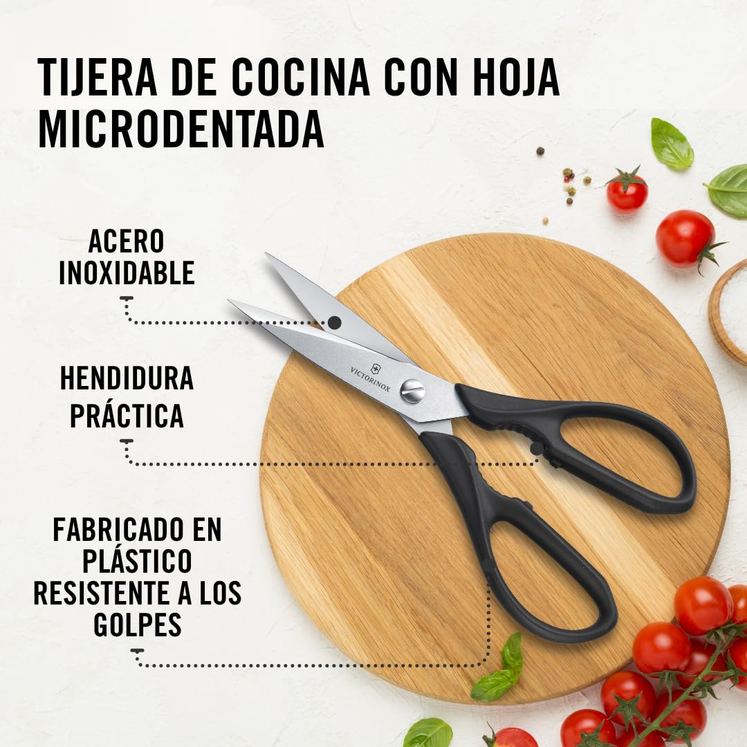 Victorinox Tijeras para Cocina, Negro