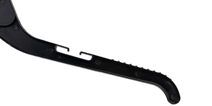 HangOn Recycled Plastic with Notches Shirt Hangers 17 Inch Black 25 Pack