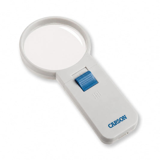 Carson Lupa asférica iluminada con LED, 4 x de mano de 3.0 pulgadas (SV-40)