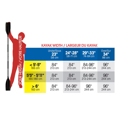 Seasense X-Treme II Remo para Kayak