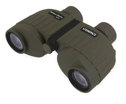 Steiner Military/Marine 8x30 Binocular | Óptica de alto contraste totalmente revestida, absorción de golpes de prisma flotante, impermeable, garantía de patrimonio