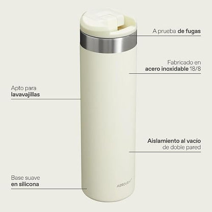 Termo Stanley Aerolight Transit Bottle Rose Quartz 473ml - Termo para café