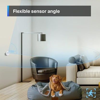 TP-Link Tapo Motion Sensor, Requires Hub, Long Battery Life w/Sub-1G Low-Power Wireless Protocol, Wide Range Detection, Adjustable Sensitivity, Real-Time Notification, Smart Action (Tapo T100)