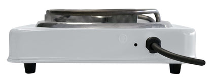 Parrilla eléctrica Koblenz de 1 Quemador de Espiral para Mejor Distribución de Calor, Termostado de Seguridad, 5 Niveles de Calentamiento, Indicador Luminoso, Calentamiento Rápido, modelo PEKM-1000 EG