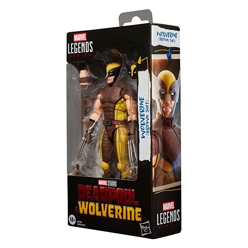 Marvel Legends Wolverine Traje Marrón 15 cm