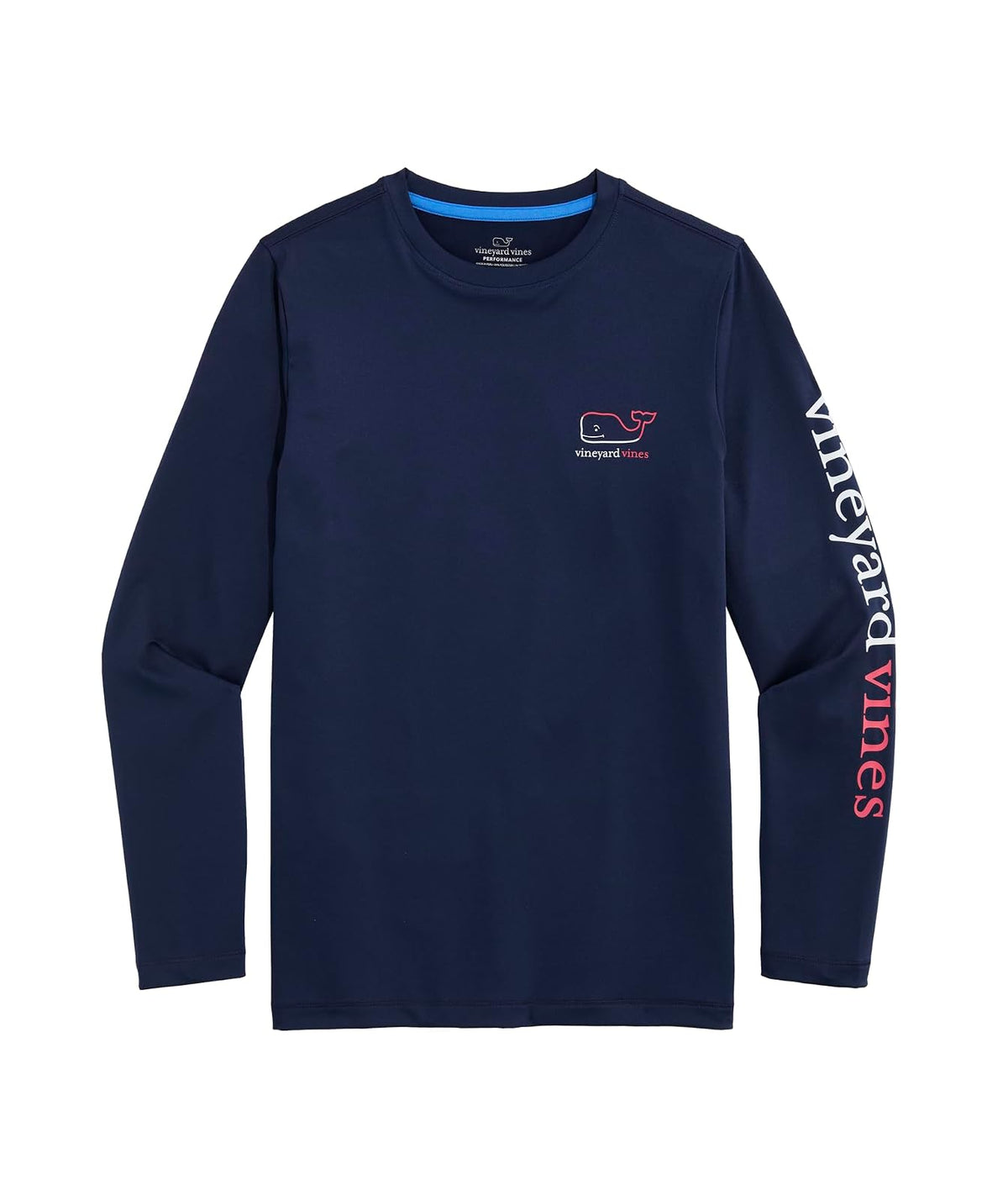 Vineyard Vines Burgee Whale - Playera de Manga Larga para niños