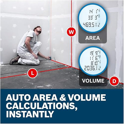 Bosch Blaze Pro GLM165-40 - Medidor láser de distancia, 165 pies (50.29 m)