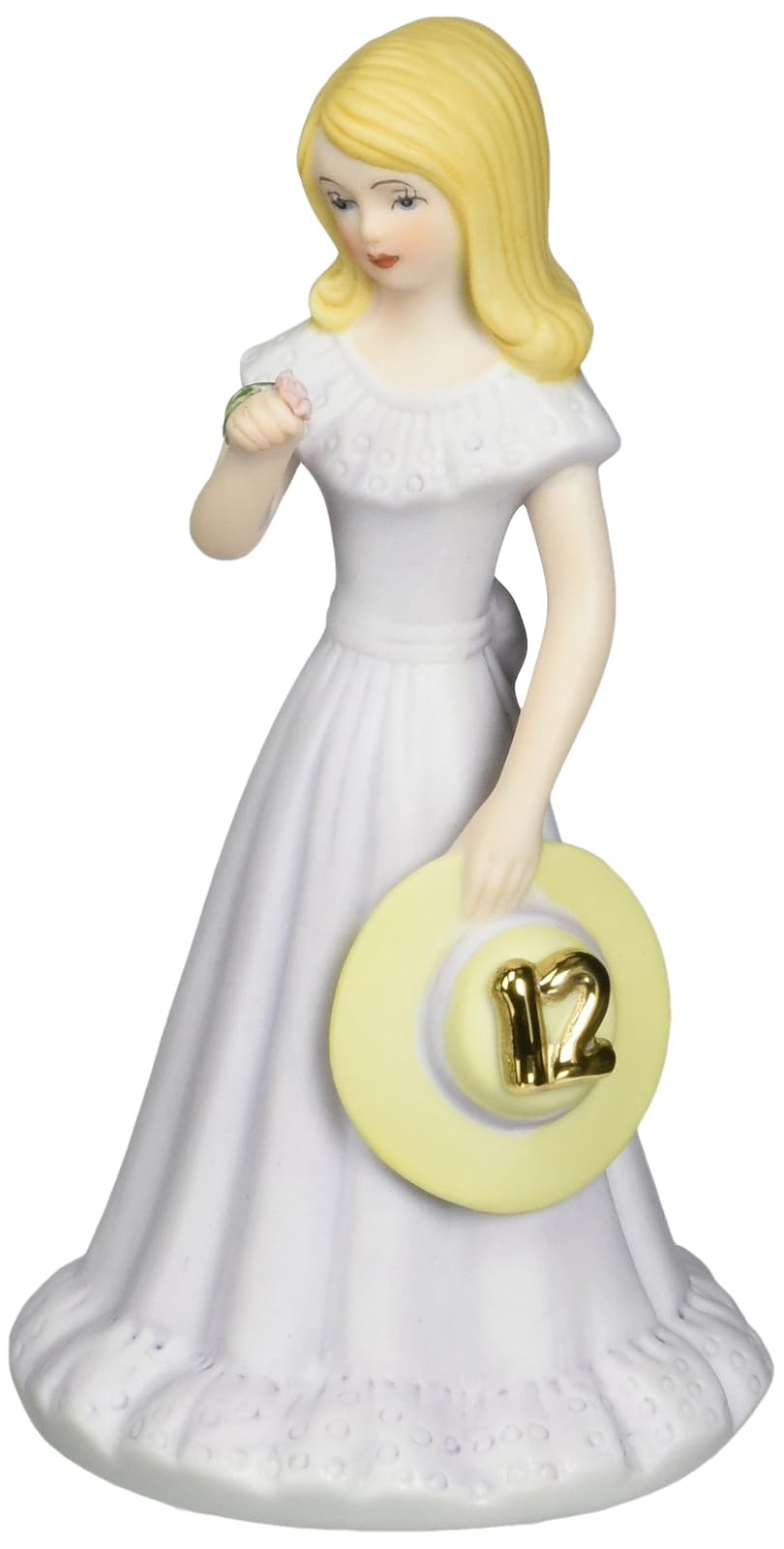 Enesco E2312 Growing Up Girls Blonde Age 12 Figurine, 5.75-Inch