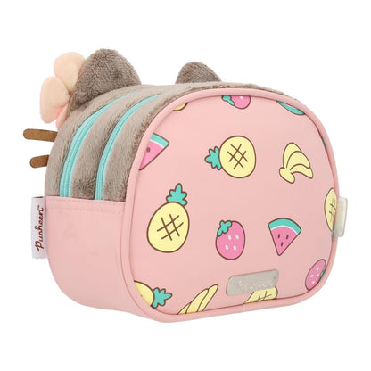 Pusheen Lapicera Keepack Casual, Estuche Escolar de Tela Resistente para Niñas