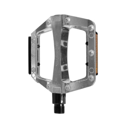 Benotto Pedal NWL-222 9/16 con Reflejantes Aluminio C:Plata