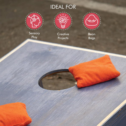 Fairfield Poly-Fil - Pellets de poliéster de alta calidad, relleno para animales de peluche, juguetes, puf, mantas con peso y más, bolsa de 6 libras