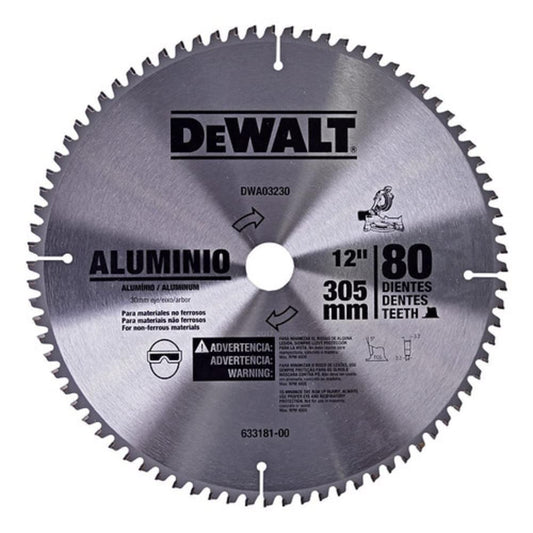 DEWALT Disco Sierra, 12 pulgadas, 80 DPP DWA03230