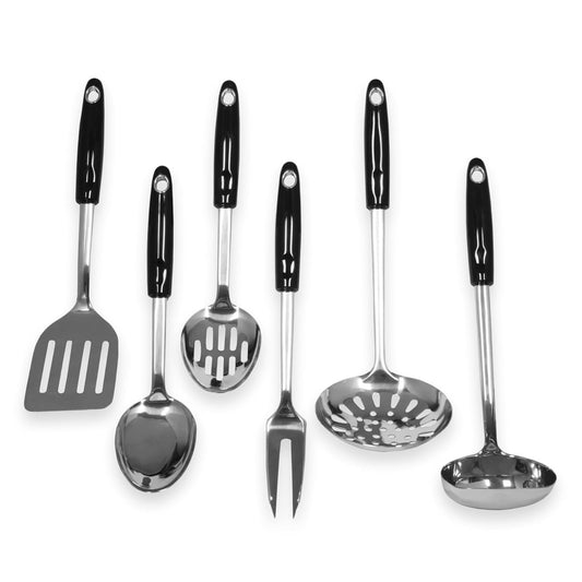 Chef Craft Select - Espátula de acero inoxidable, Juego, Plateado, Una talla, 1