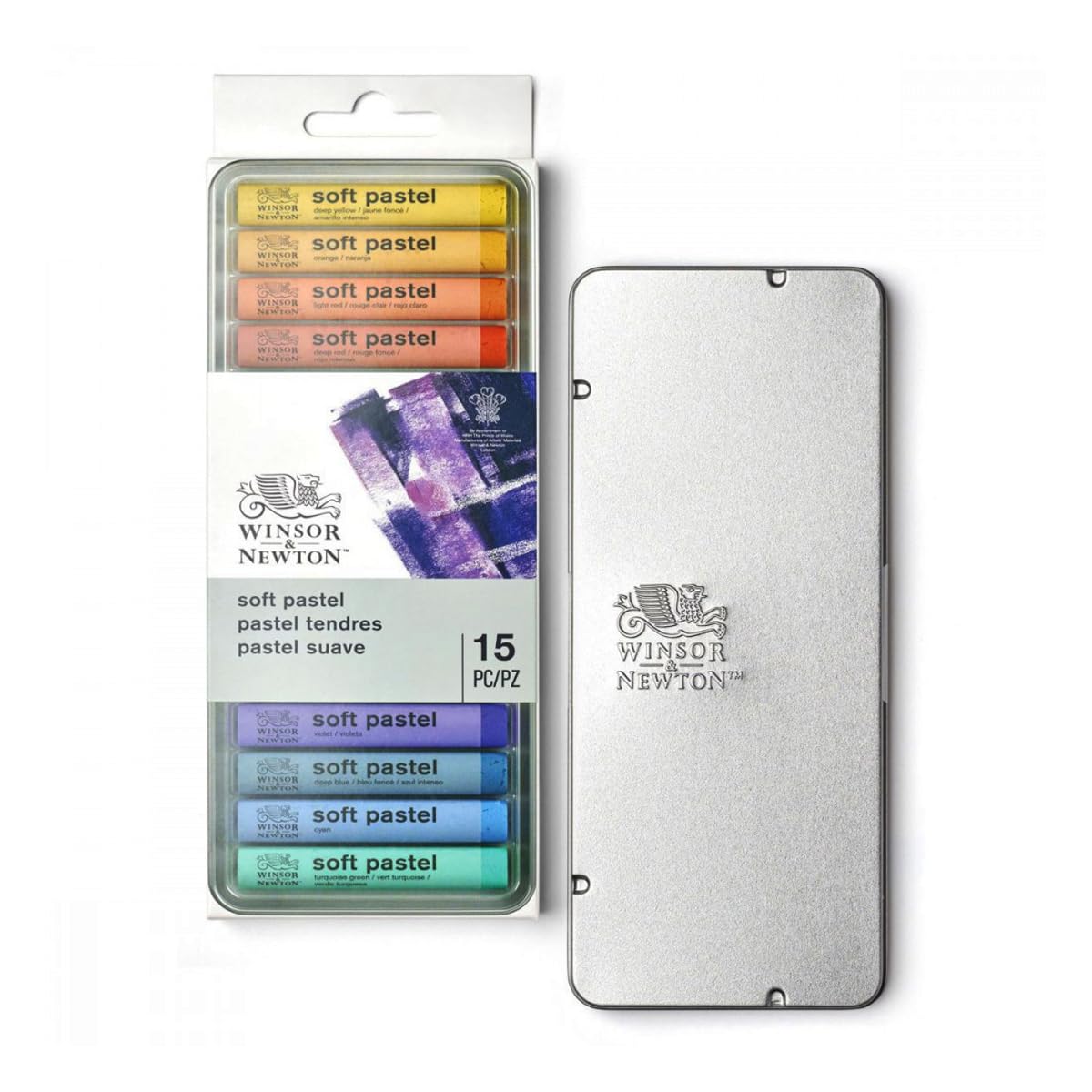Winsor & Newton Professional - Juego de 15 pasteles suaves
