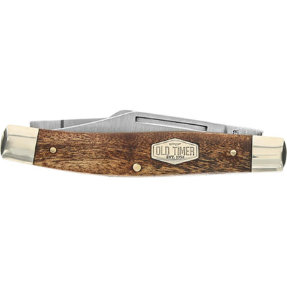 Schrade 8OTW 4" Closed Senior with Desert Iron Wood Handle
