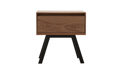 Tugow Buró con 1 Cajón Color Nogal - Madera Industrializada