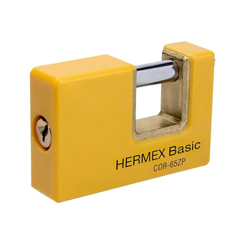 Hermex Basic COR-65ZP, Candado antipalanca, 65 mm, cuerpo metálico