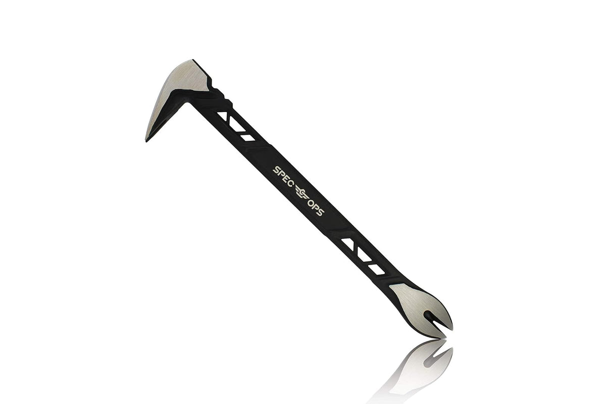 Spec Ops - SPEC-D11CLAW Tools - Extractor de uñas de 11 pulgadas, barra de palanca de pata, acero de alto carbono, 3% donado a veteranos negro - 11"