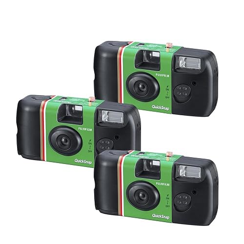 Fujifilm Paquete Cámara 3-Pack Quicksnap Flash 27EX