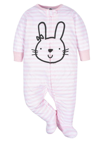 Gerber Paquete de 4 Pijamas Sleep 'N Play para bebés