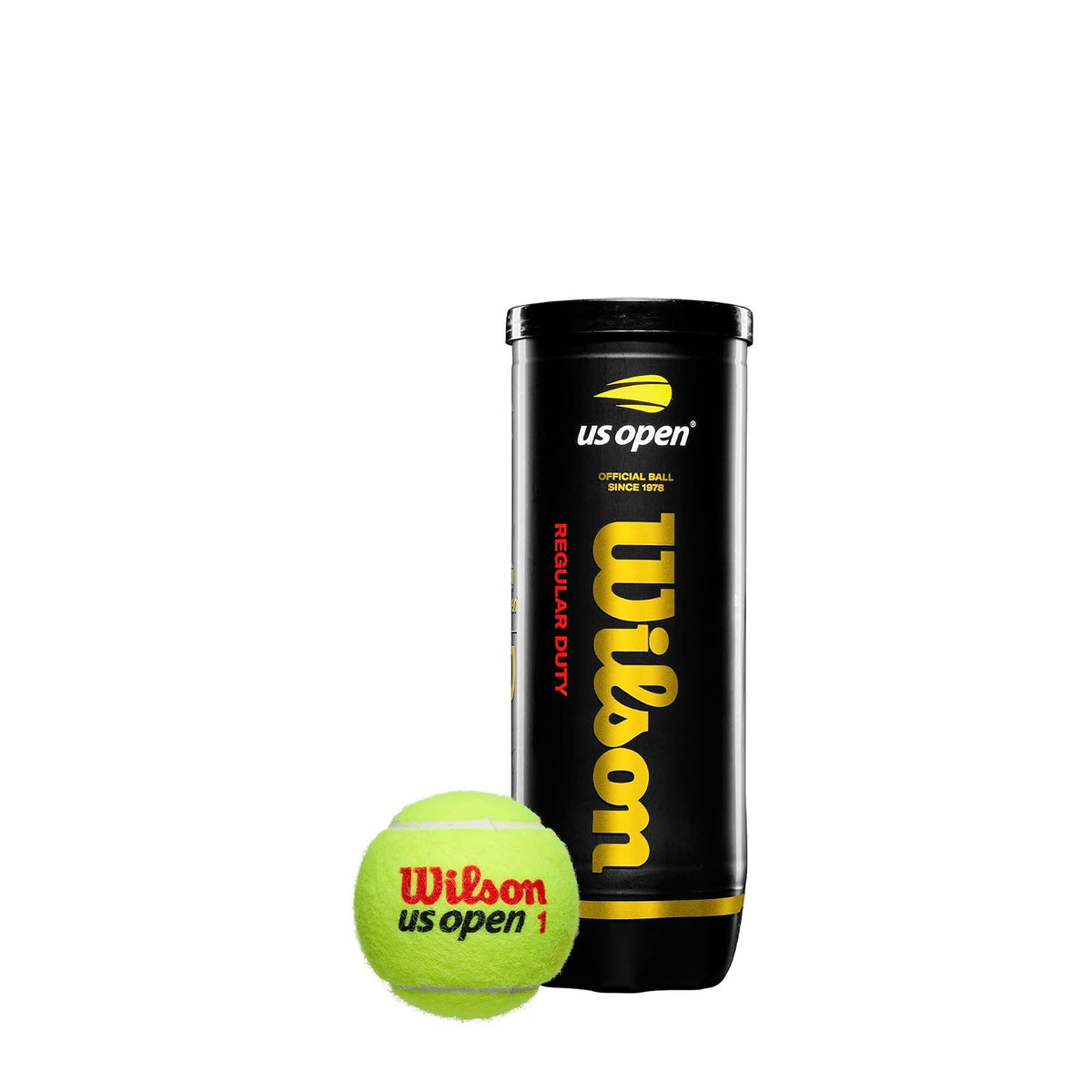 Wilson US Open Pelotas de Tenis - 1 contenedor - Regular Duty