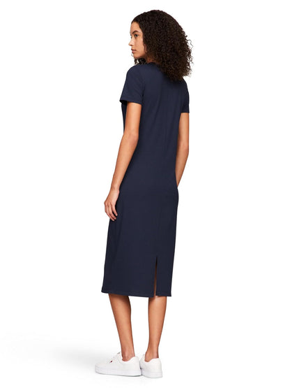 Tommy Jeans Bodycon Midi Dress with Logo Detail Vestido Mujer