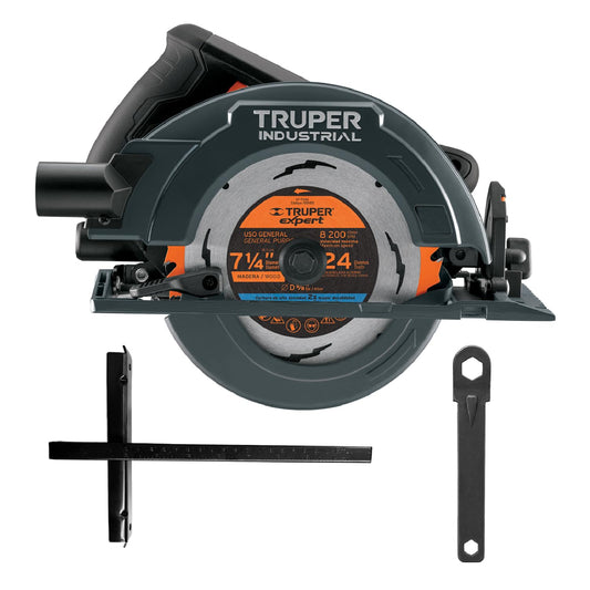Truper SICI-7-1/4N4, Sierra circular 7-1/4" 1800 W industrial