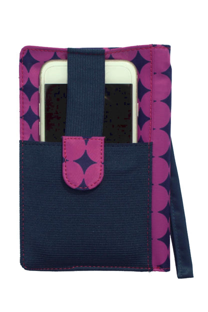 Big Skinny Cartera Bi-Fold Delgada myPhone para Mujeres Talla Grande, Capacidad para Hasta 20 Tarjetas