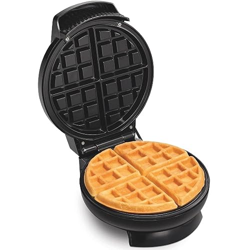 Hamilton Beach 26071 Wafflera Eléctrica Modelo Belga, Chica, Negro