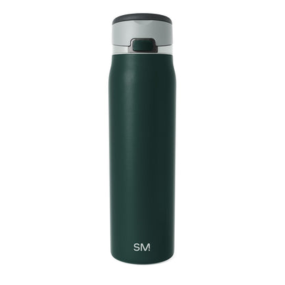 Simple Modern Mesa Loop Botella de Agua con Popote - 0.9 Litros - - Pino glaciar