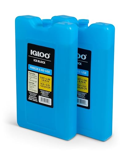 Igloo Maxcold Ice Blocks, Long Lasting Cold Freezer Ice Packs