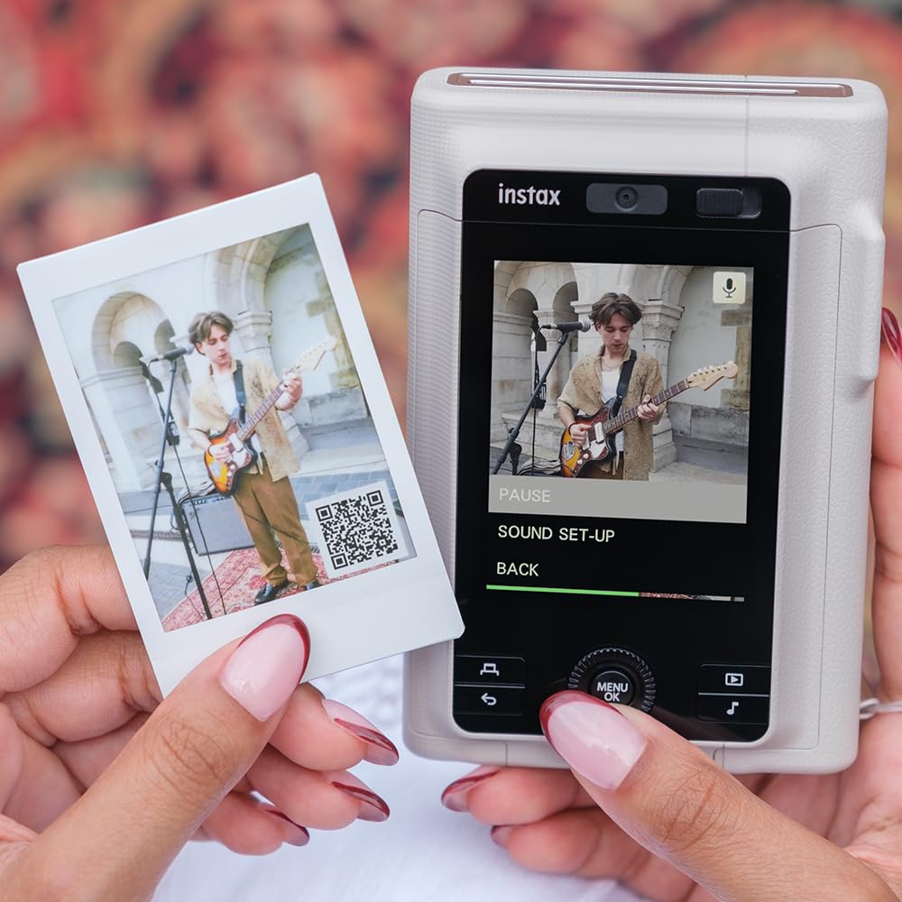 Fujifilm Paq. instax Mini LiPlay+ Beige + Accesorios