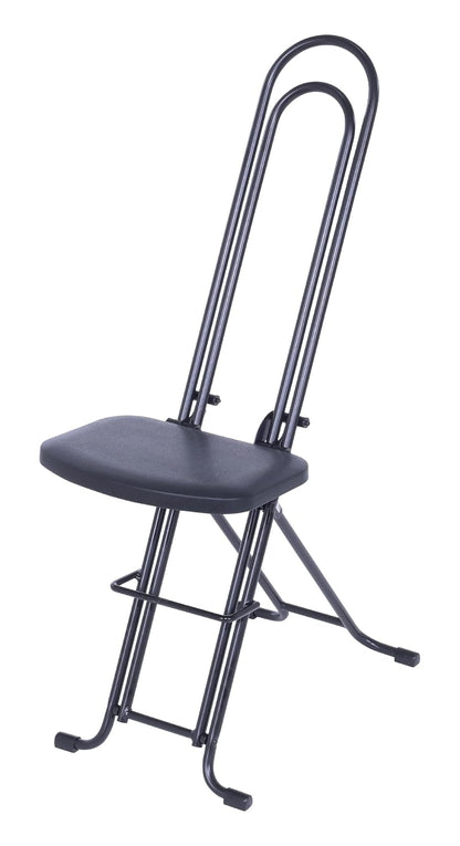 Vestil CPRO-800LP - Asiento ergonómico para trabajador/silla, 34.29 cm de ancho, 25.40 cm de profundidad, 136.08 kg Capacidad, 45.72 cm - 83.82 cm de altura