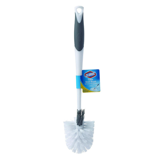 Clorox - Cepillo para Polvo para Inodoro con depurador Debajo del Borde