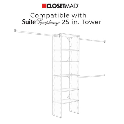 ClosetMaid 8895 Torre SuiteSymphony Kit de Arranque