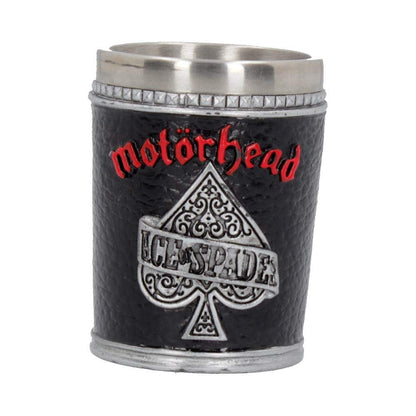 Nemesis Now B4122M8 Motorhead - Vaso de chupito (7 cm, resina con inserto de acero inoxidable, 35 mililitros)