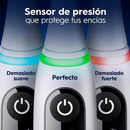 Oral-B Cepillo Dental Eléctrico iO6, Conexión con App, Sensor de Presión