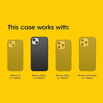 OtterBox - Funda para iPhone 15 Plus y iPhone 14 Plus de la Serie Commuter – Denim nítido (Azul), Delgada y Resistente, Apta para el Bolsillo, con protección de Puerto