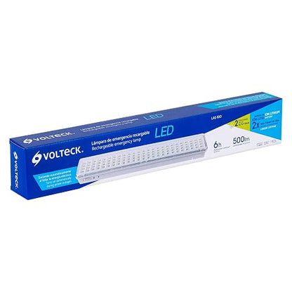 Volteck LAE-100, Lámpara de emergencia de 500 lúmenes recargable
