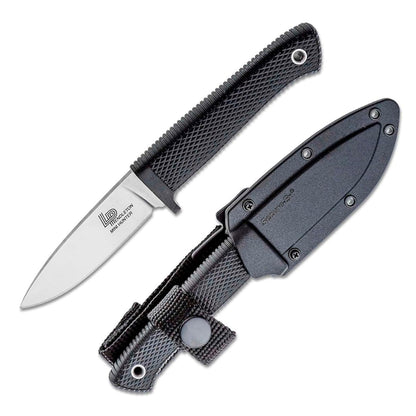 Cold Steel 3V Pendleton Mini Hunter Cuchillo de caza de hoja fija con vaina - 36LPCM